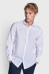 BS Mahogany Modern Fit Skjorte - White