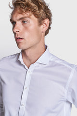 BS Mahogany Modern Fit Skjorte - White