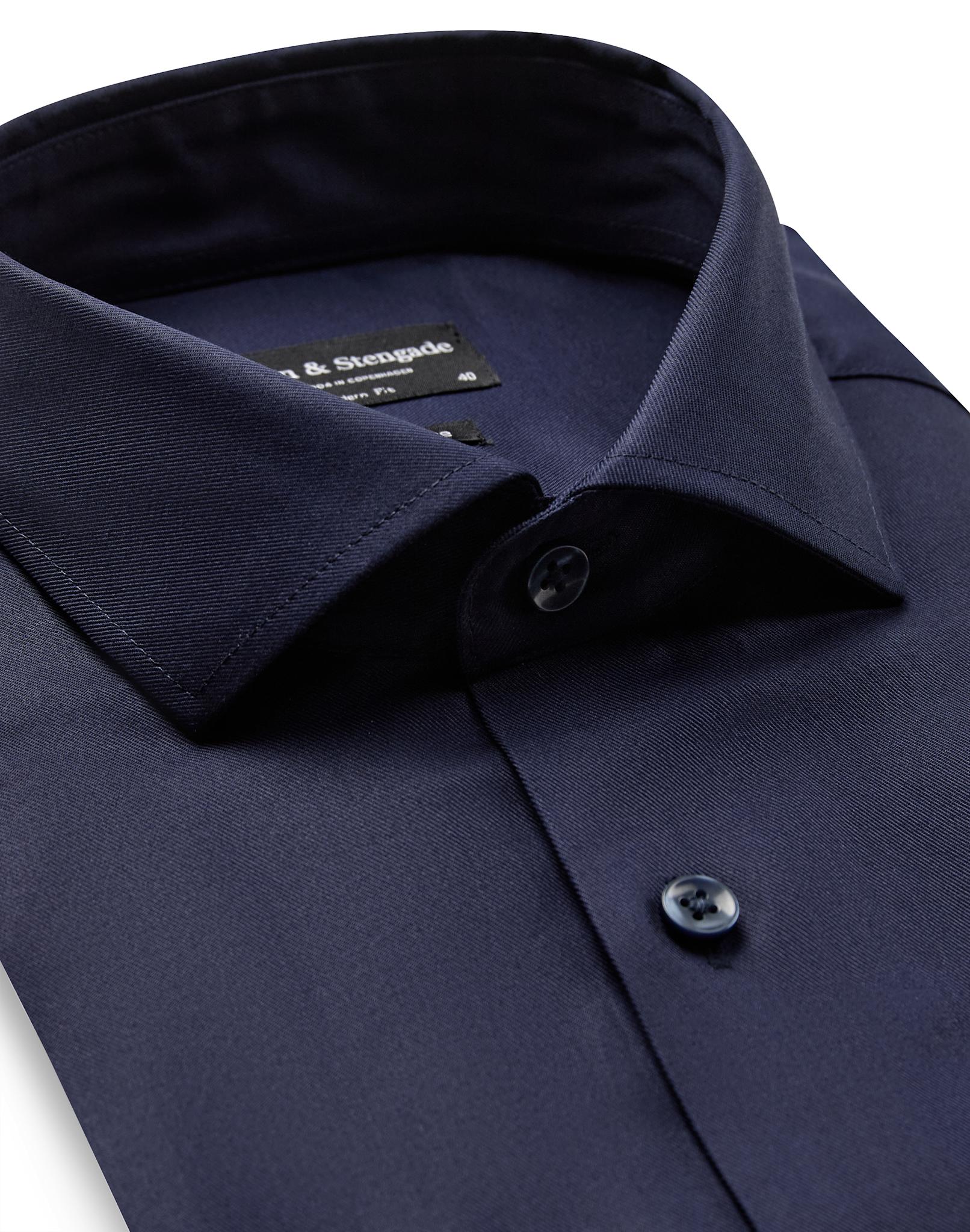 BS Begovic Modern Fit Skjorte - Navy