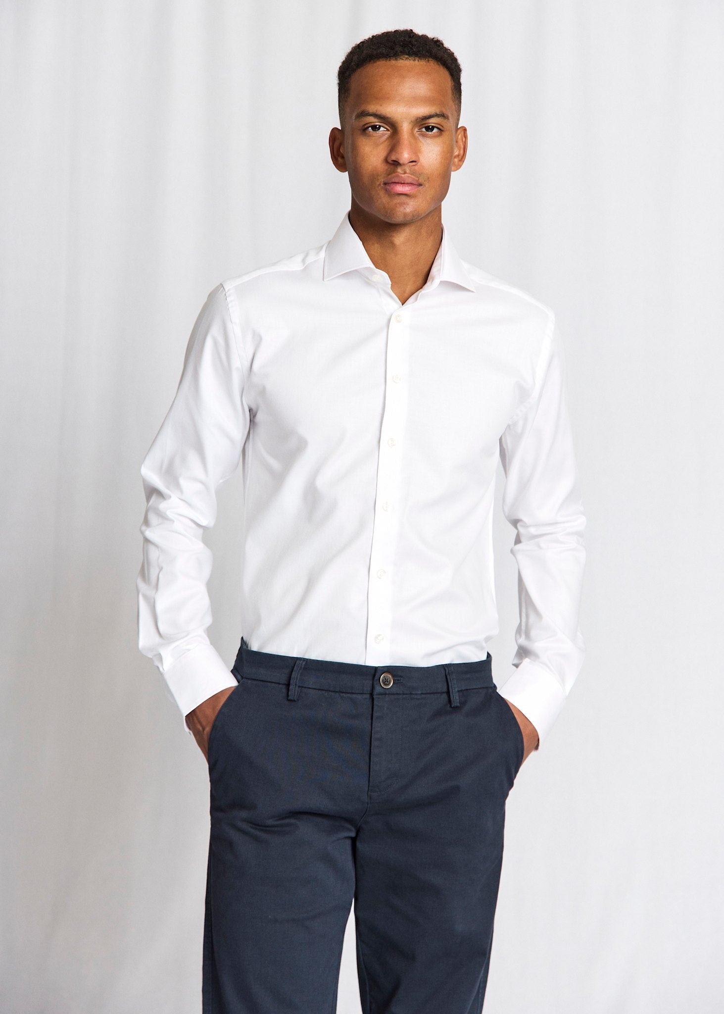 BS Begovic Modern Fit Shirt - White