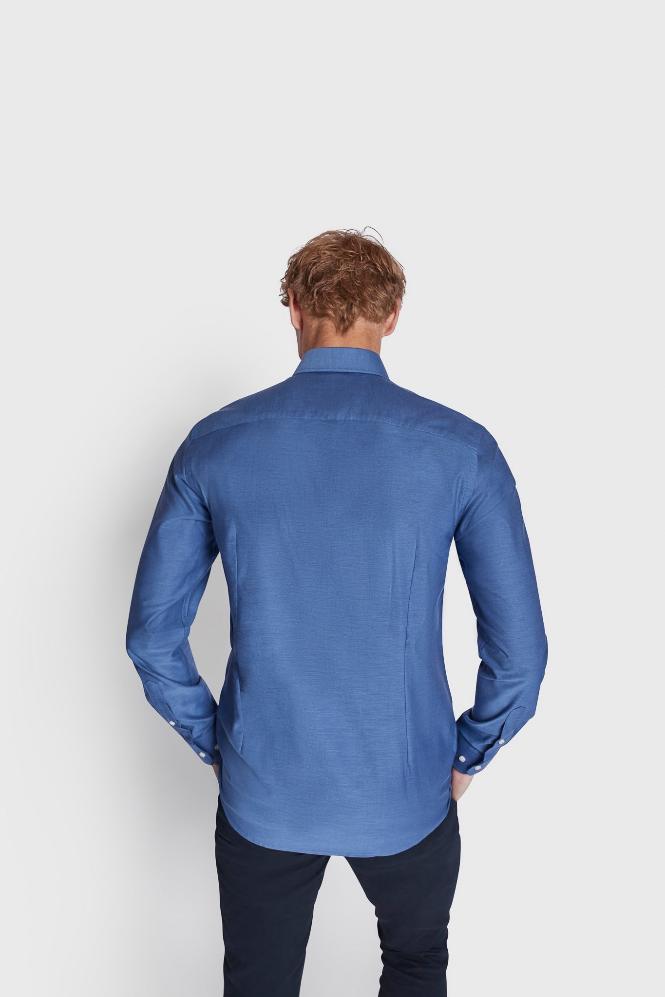 BS Beech Slim Fit Shirt - Dark Blue