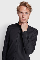 BS Aspen Slim Fit Skjorte - Black