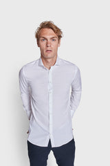 BS Mahogany Slim Fit Skjorte - White