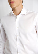 BS Miles Slim Fit Skjorte - White