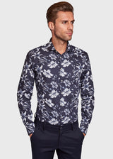 BS Joe Super Slim Fit Skjorte - Navy