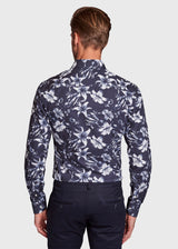 BS Joe Super Slim Fit Skjorte - Navy