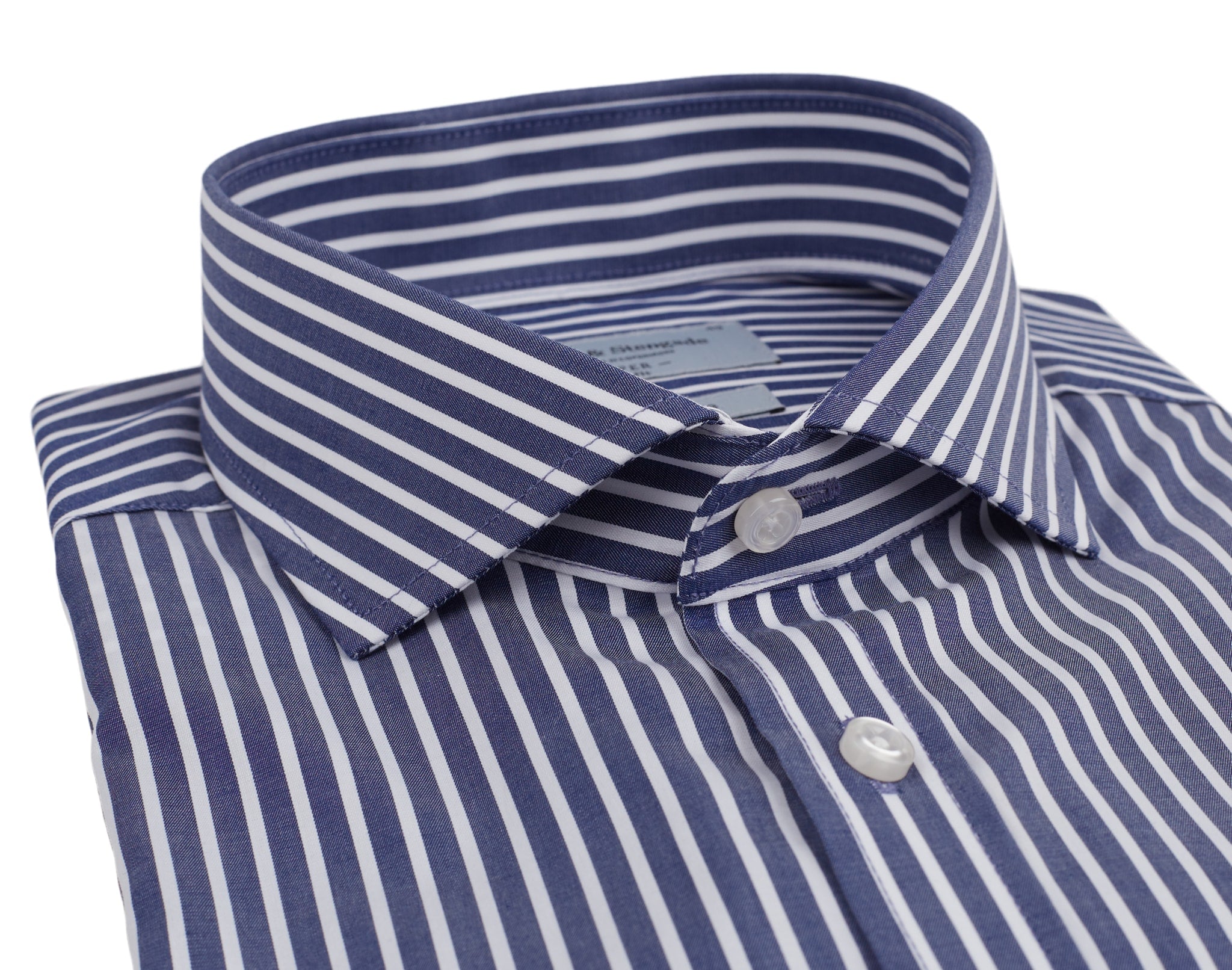 BS Cam Super Slim Fit Skjorte - Navy