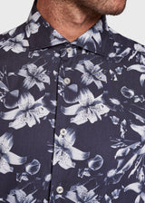 BS Giancarlo Slim Fit Skjorte - Navy