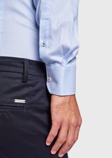 BS Lester Slim Fit Skjorte - Light Blue