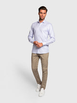 BS Todd Slim Fit Skjorte - Purple