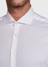 BS White Slim Fit Skjorte - White