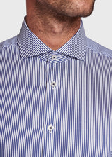 BS Gameiro Modern Fit Skjorte - Dark Blue