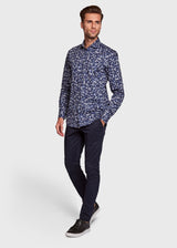 BS Karl Modern Fit Skjorte - Dark Blue