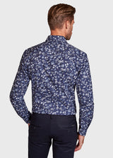 BS Karl Modern Fit Skjorte - Dark Blue