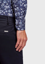 BS Karl Modern Fit Skjorte - Dark Blue