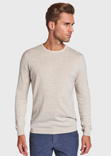 BS Gaspard Regular Fit Strik - Sand