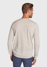 BS Gaspard Regular Fit Strik - Sand