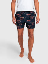 BS Hasselhoff Regular Fit Badebukser - Dark Blue