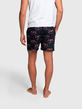 BS Hasselhoff Regular Fit Badebukser - Dark Blue