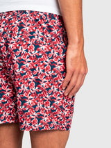 BS Hasselhoff Regular Fit Badebukser - Red