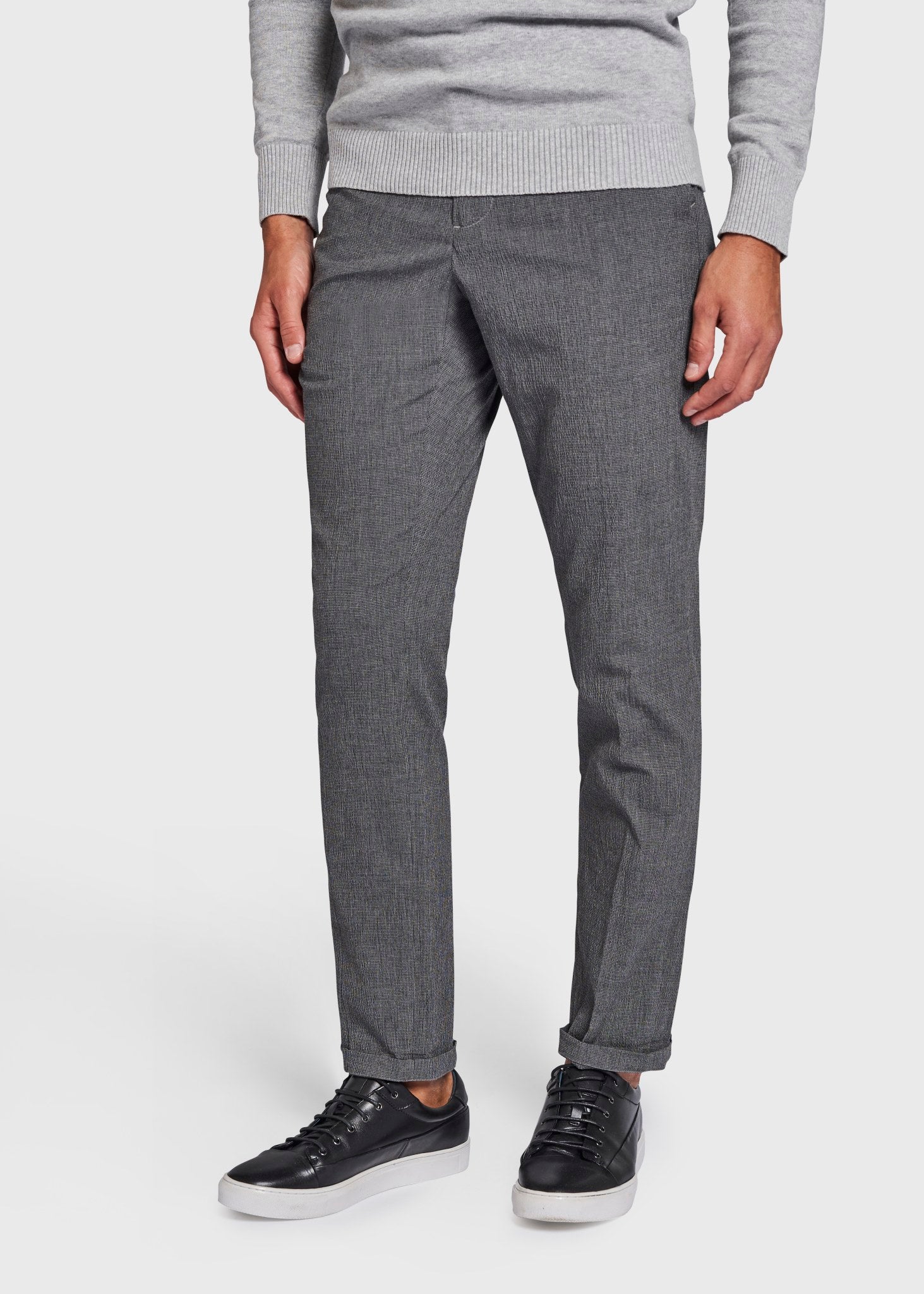 BS Marvel Slim Fit Byxor - Grå