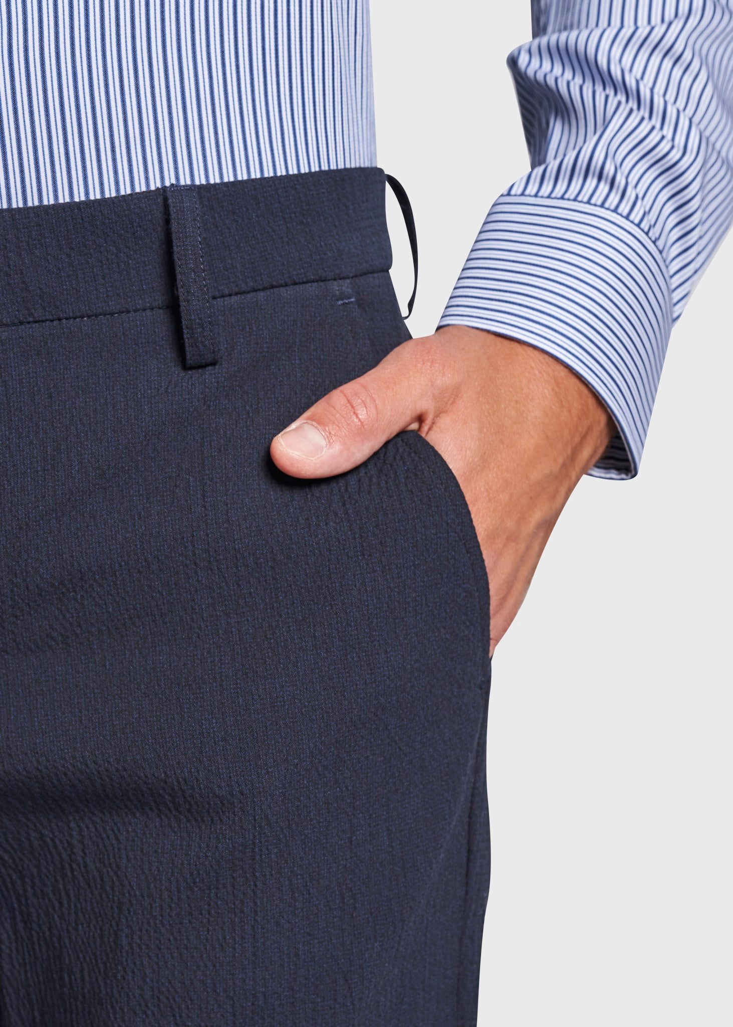 BS Marvel Slim Fit Byxor - Navy
