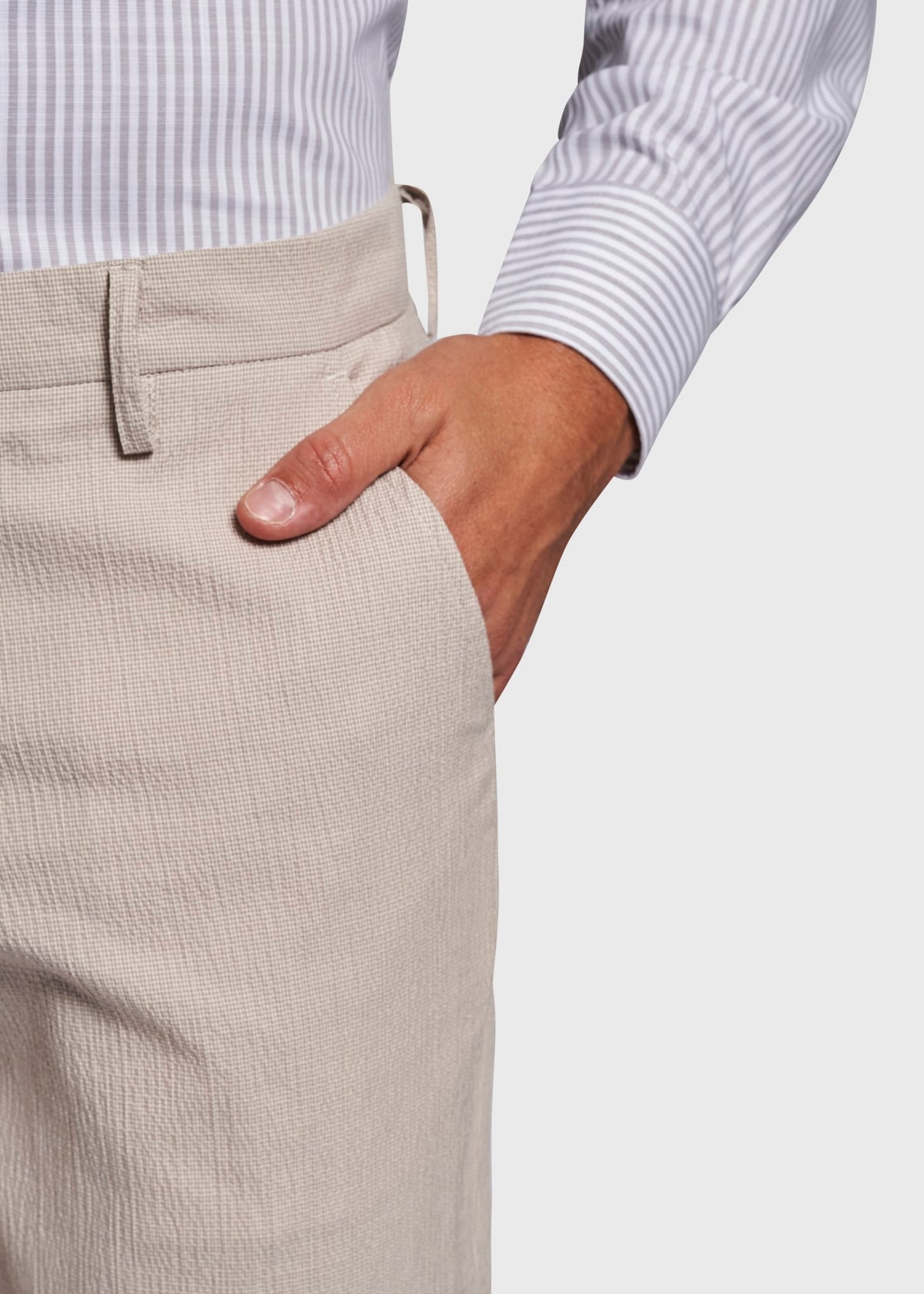 BS Marvel Slim Fit Bukser - Sand