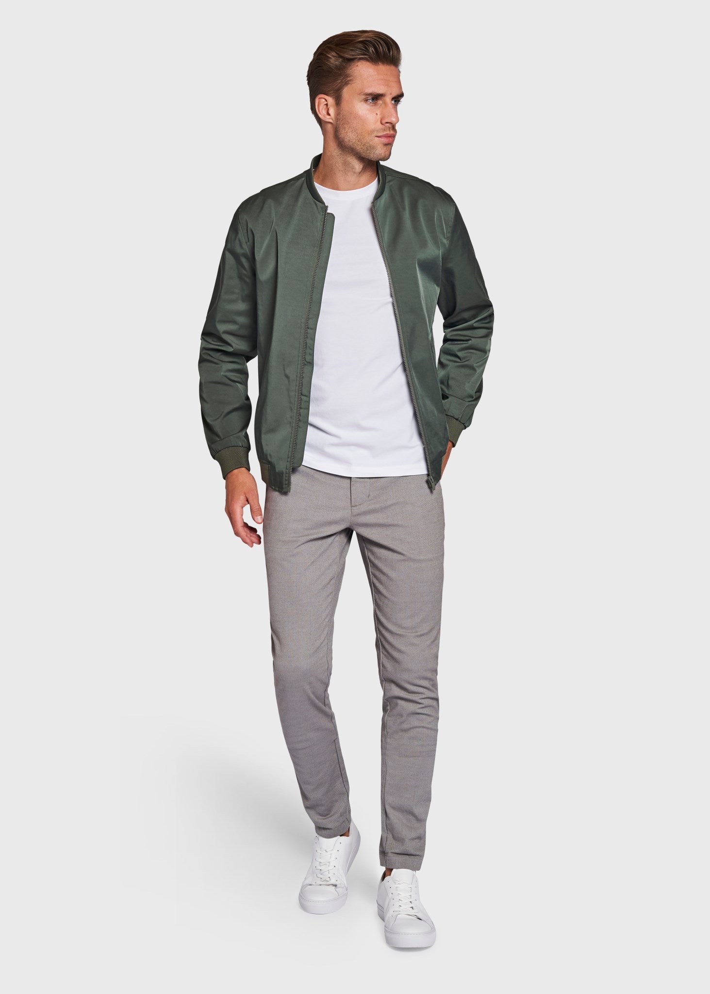 BS Delle Alpi Regular Fit Jacka - Grön