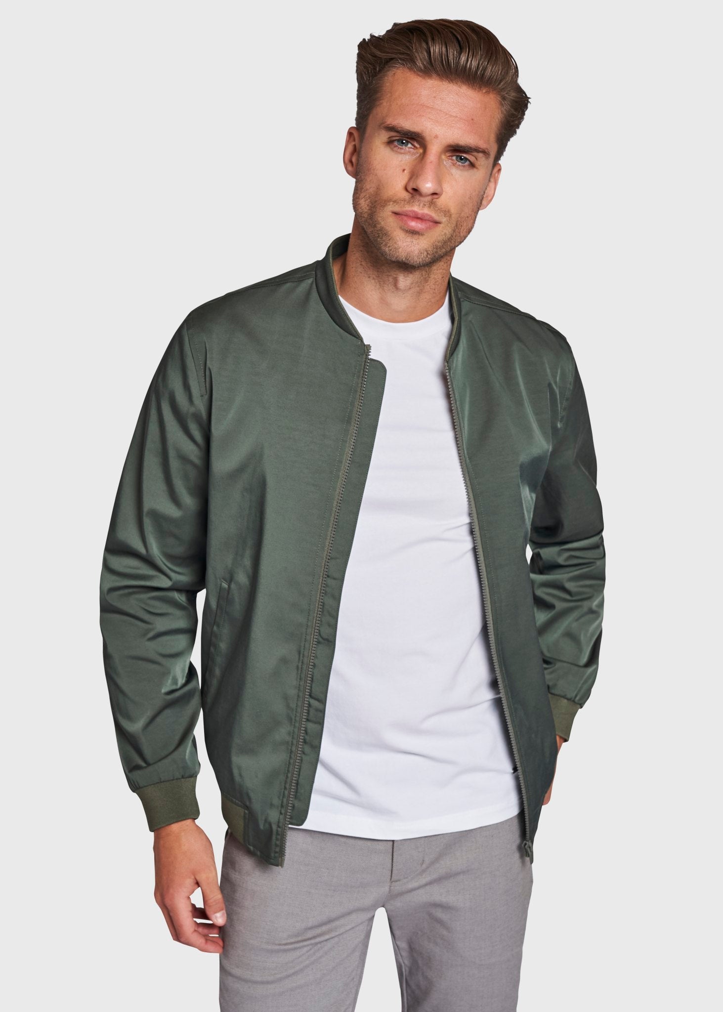 BS Delle Alpi Regular Fit Jacka - Grön