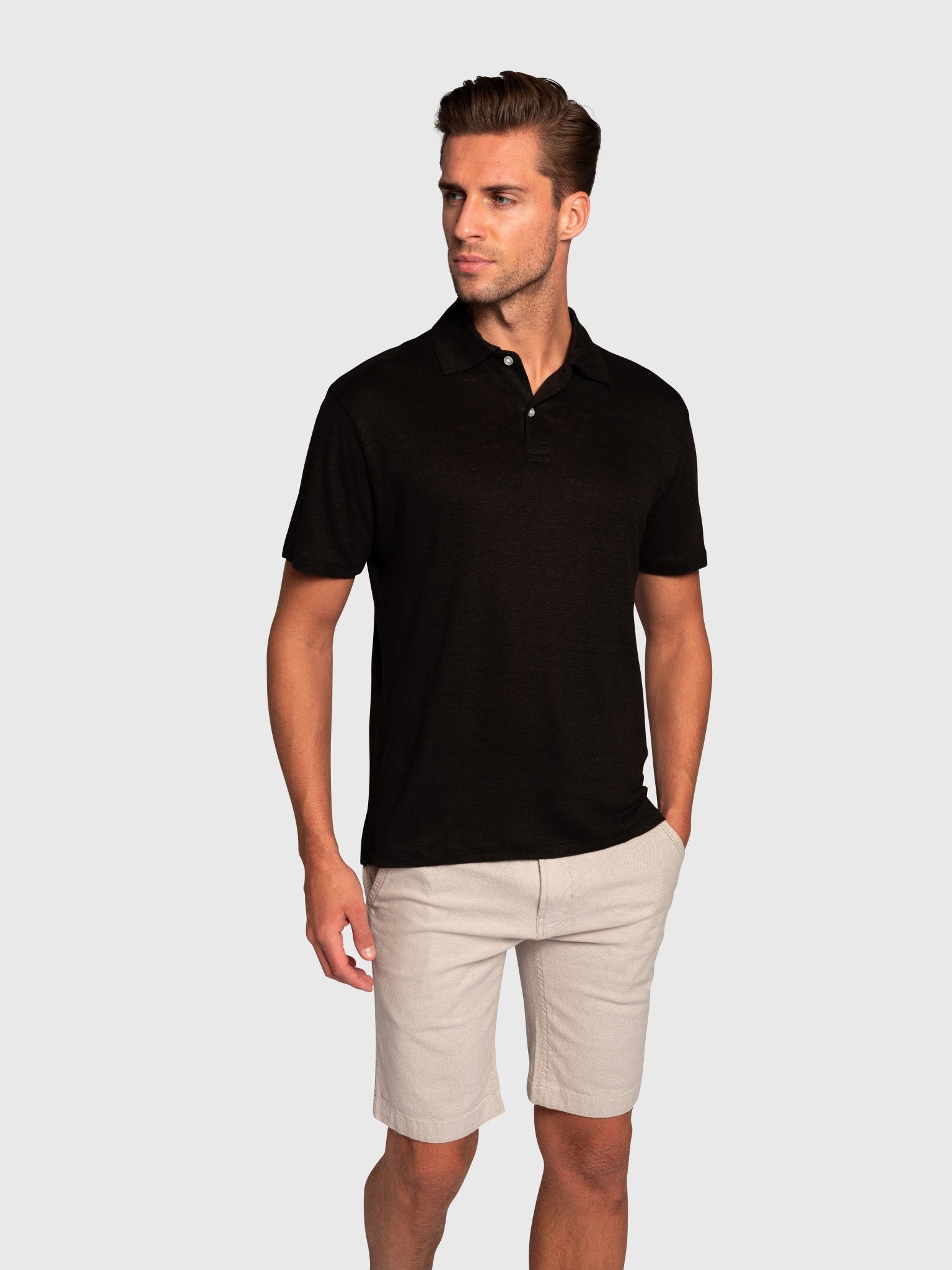 BS Bart Regular Fit Polo - Black