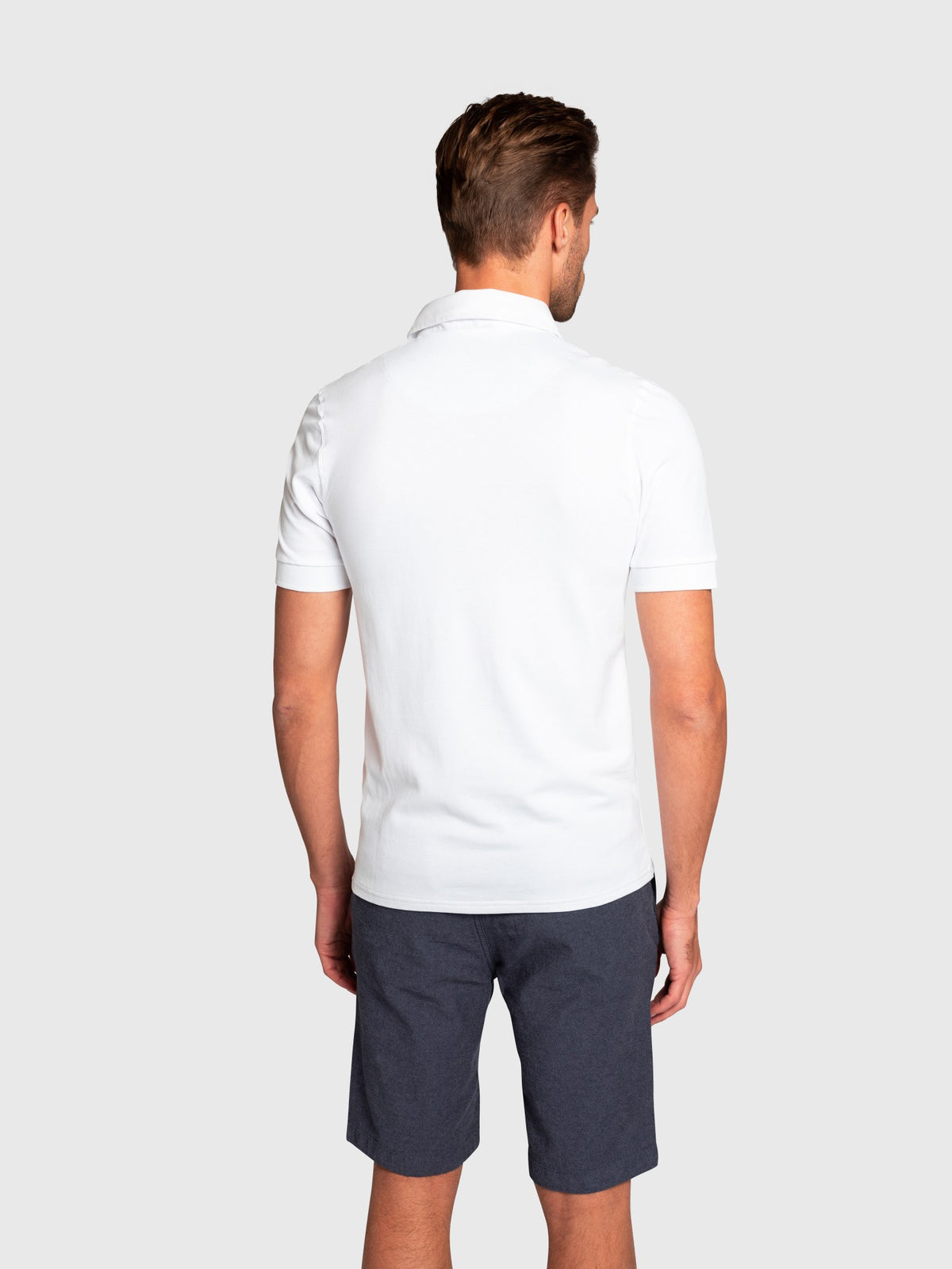 BS Fiji Regular Fit Polo - White