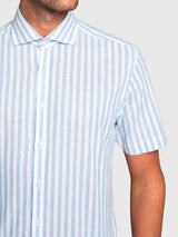 BS Gambino Slim Fit Skjorte - Light Blue