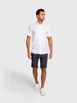 BS Bengala Modern Fit Skjorte - White
