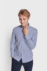 BS Ratboy Slim Fit Skjorte - Blue