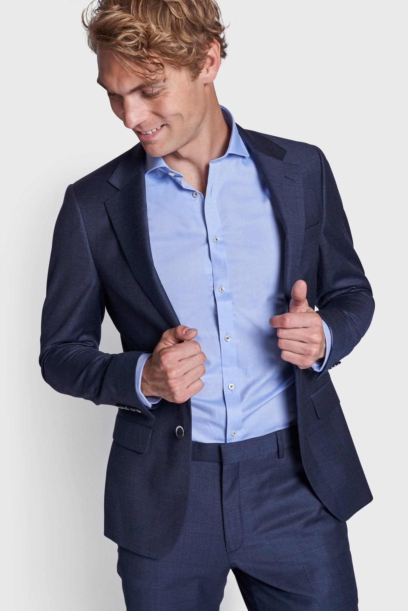 BS Josty Slim Fit Blazer - Navy