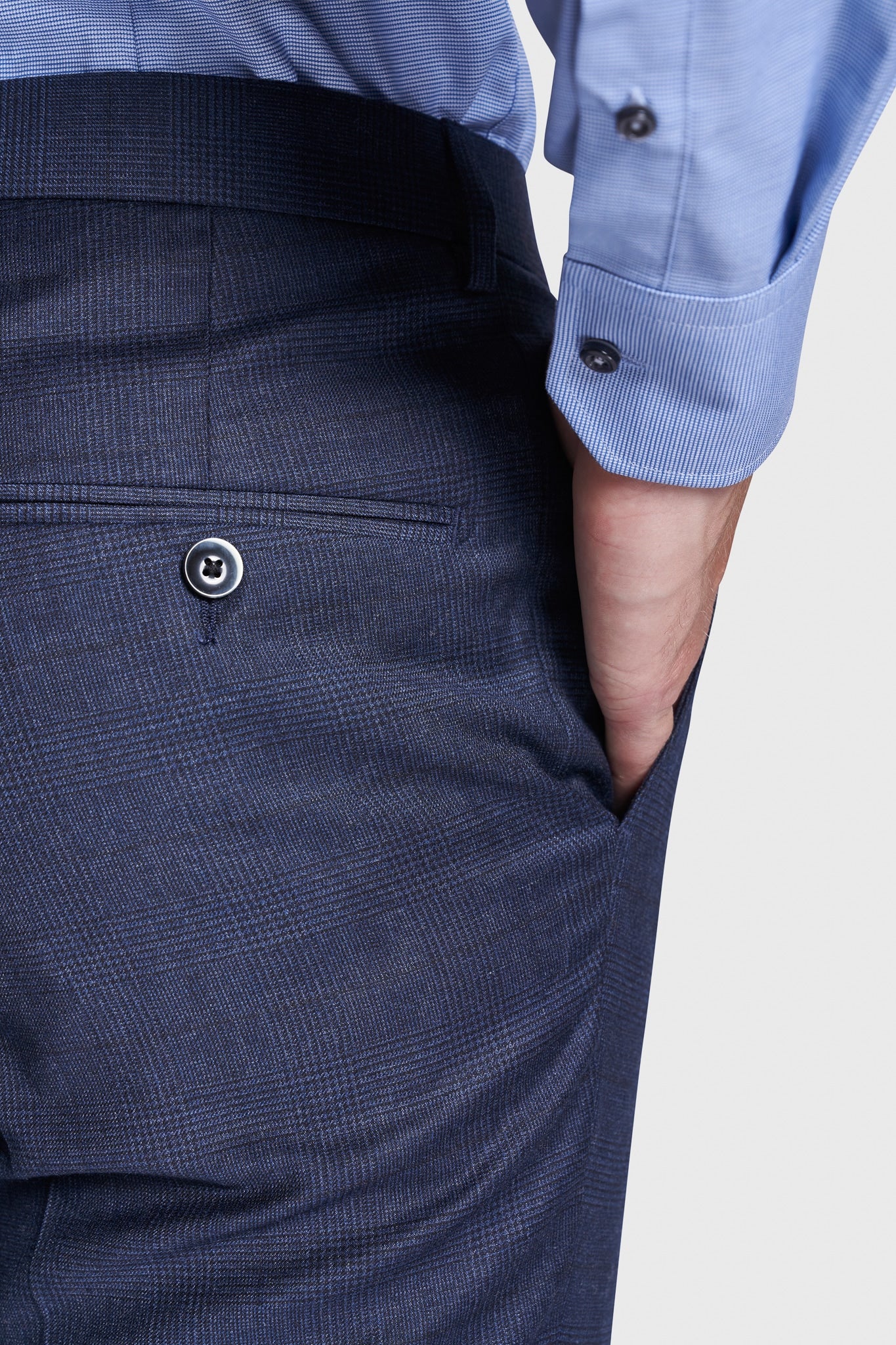 BS Josty Slim Fit Bukser - Navy