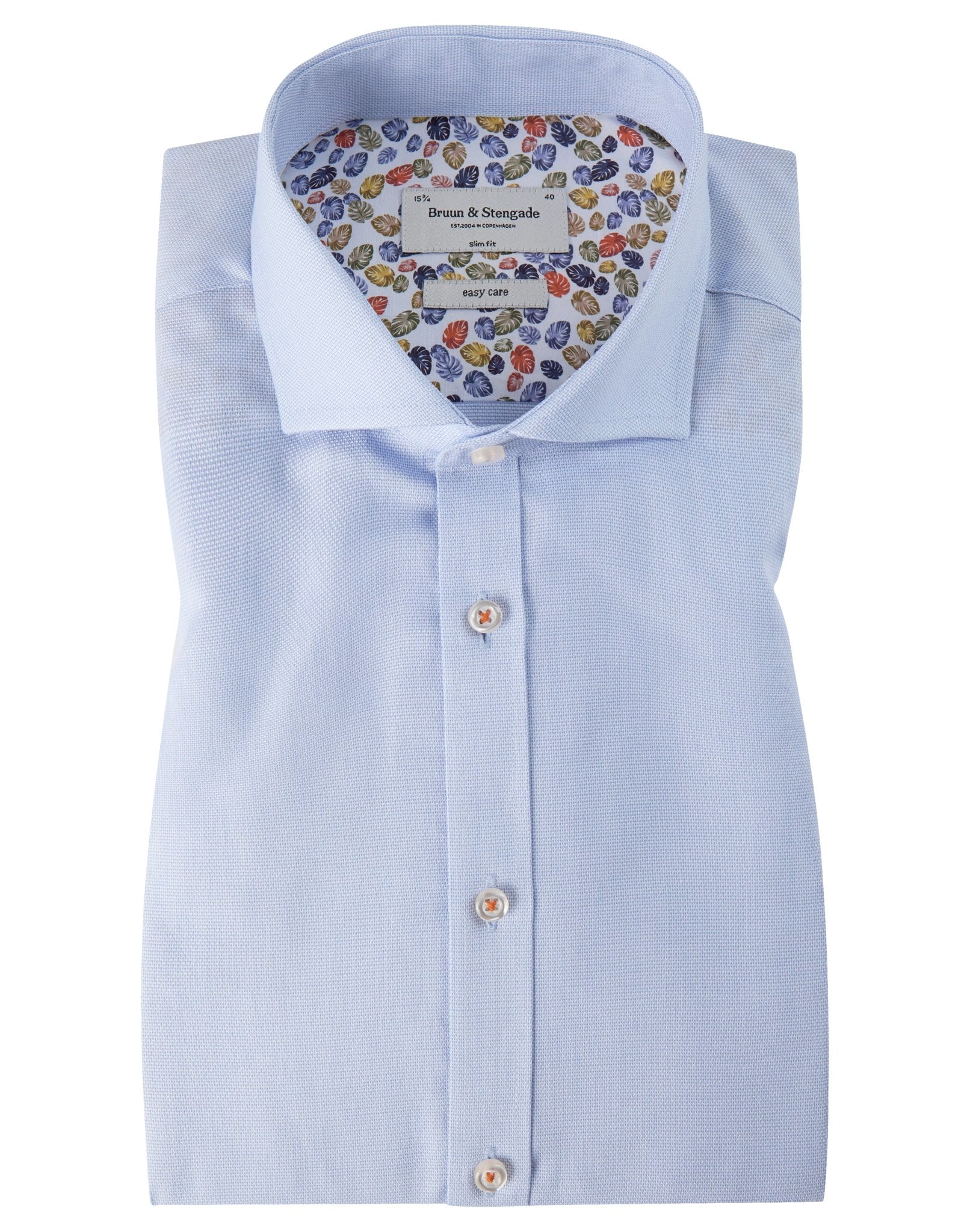 BS Bolen Slim Fit Skjorte - Light Blue