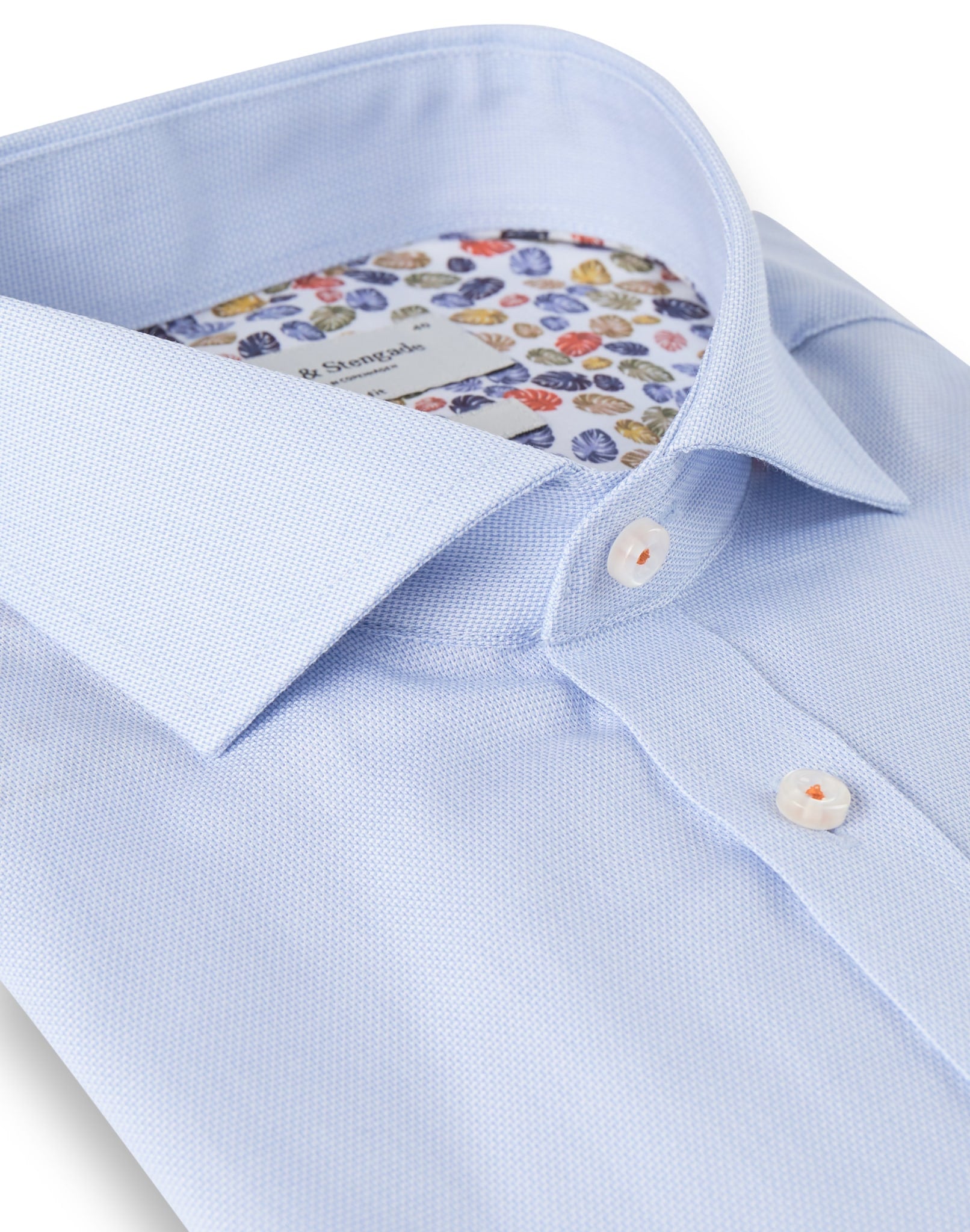 BS Bolen Slim Fit Skjorte - Light Blue