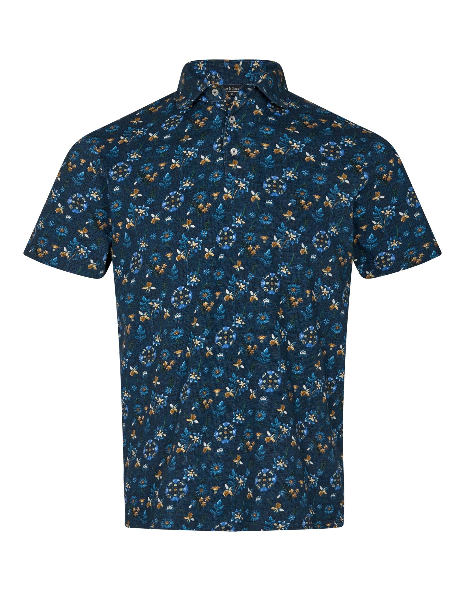 BS Chintu Regular Fit Polo - Dark Blue