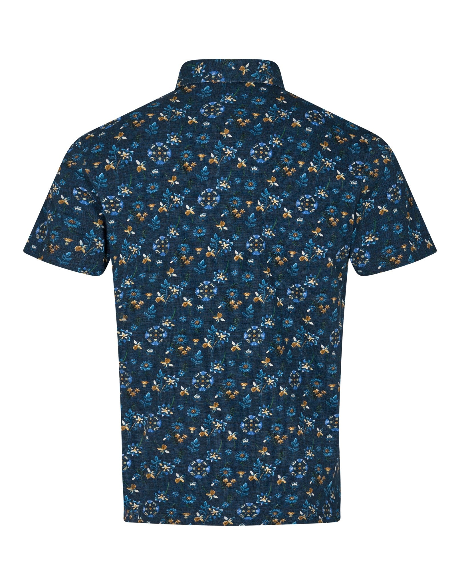 BS Chintu Regular Fit Polo - Dark Blue