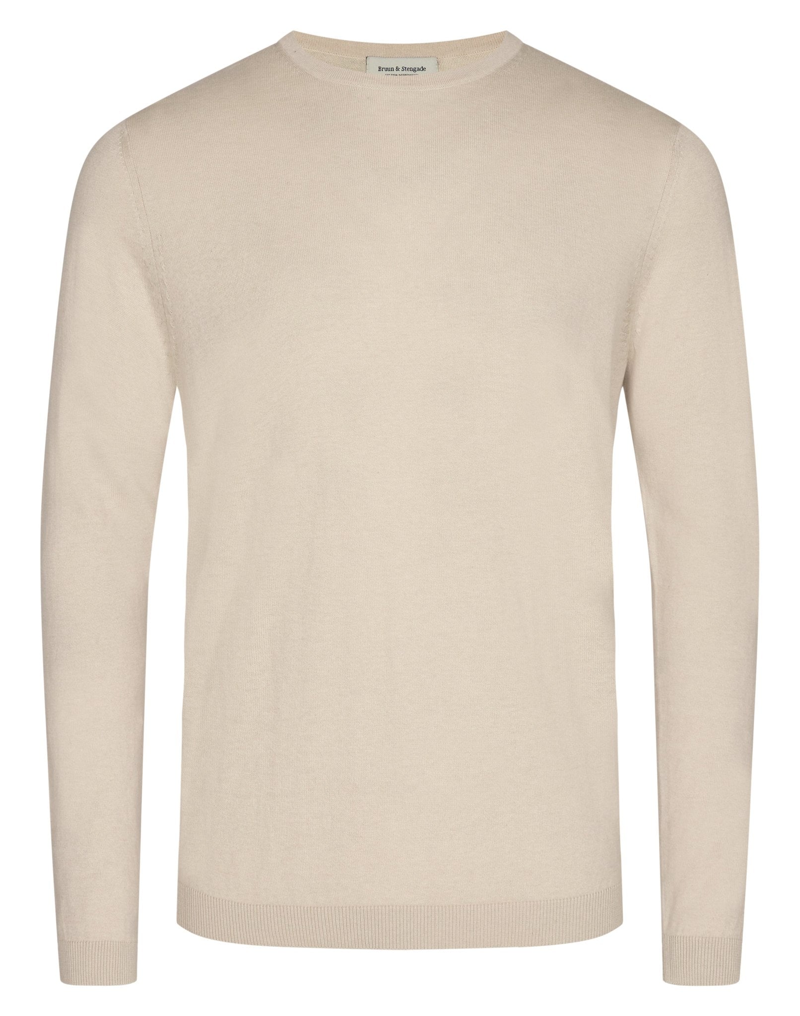 BS Gunnar Regular Fit Strik - Sand