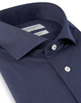 BS Raven Slim Fit Skjorte - Navy