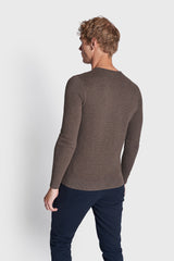 BS Gasquet Regular Fit Strik - Brown