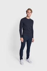 BS Gasquet Regular Fit Strik - Navy