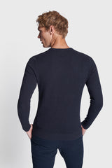 BS Gasquet Regular Fit Strik - Navy