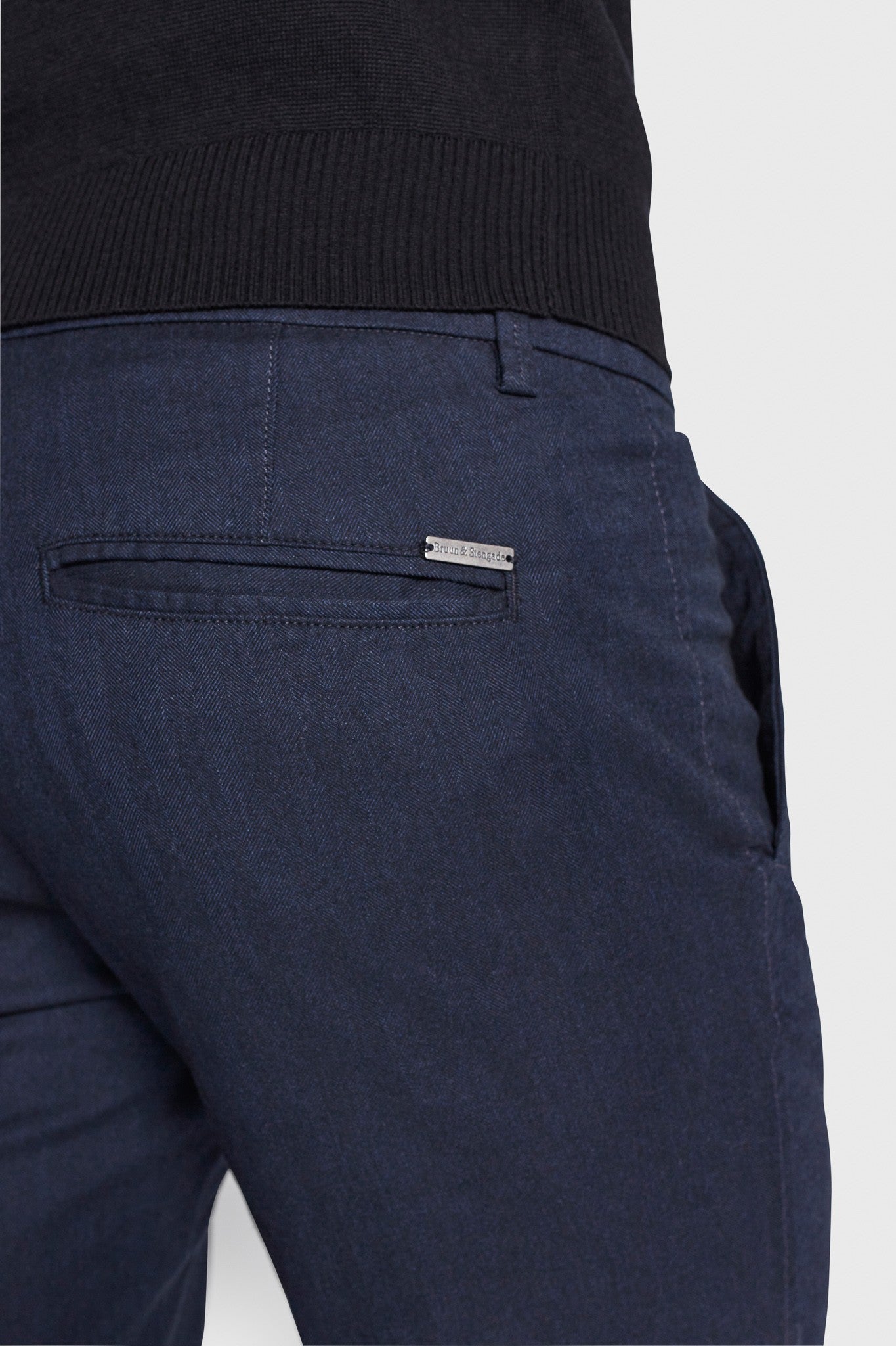 BS Pumpkin Slim Fit Chinos - Navy