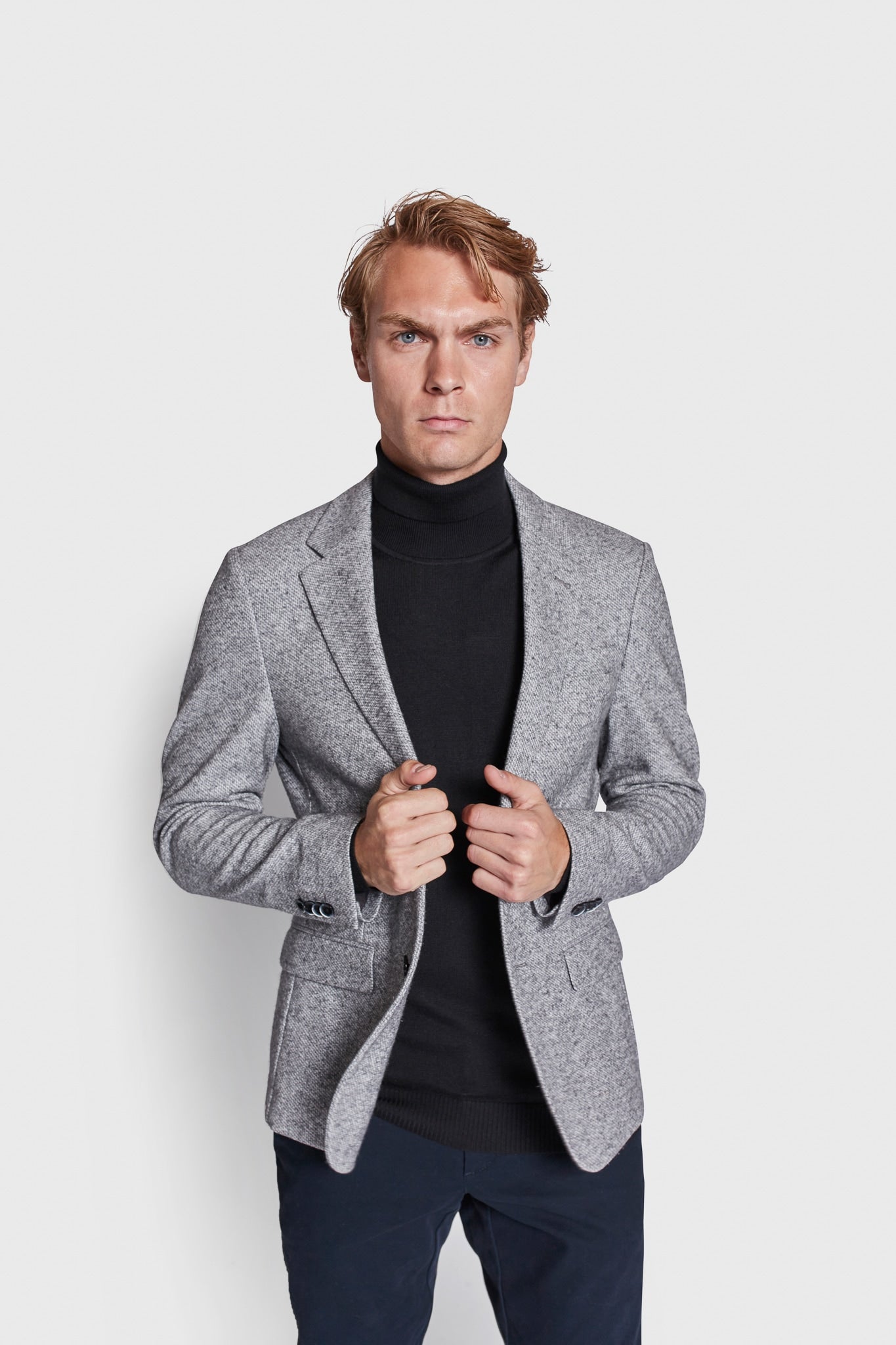 BS Bryant Slim Fit Kavaj - Grå