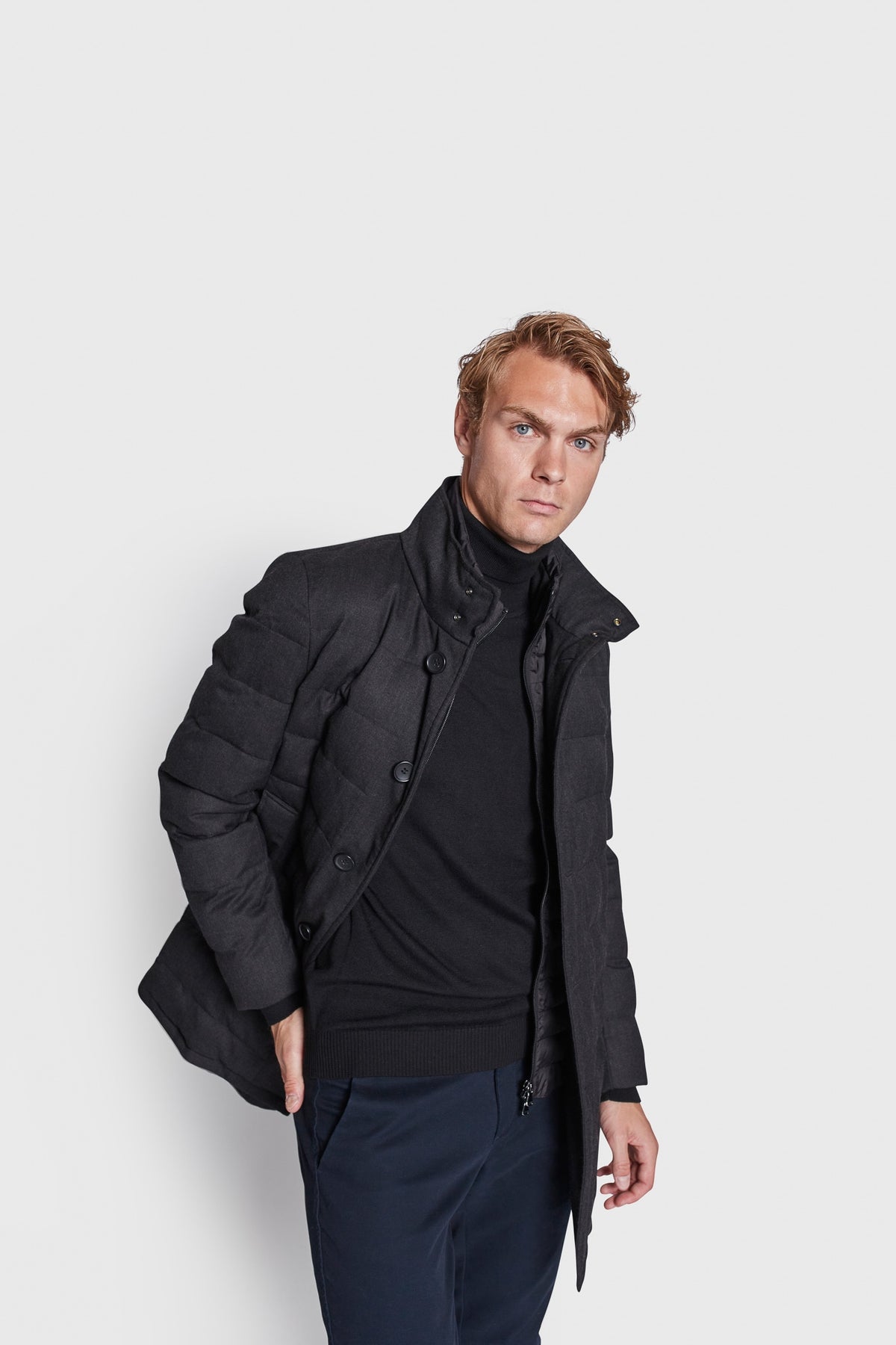 BS Richmond Regular Fit Rock - Charcoal