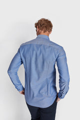 BS Immobile Slim Fit Skjorte - Blue