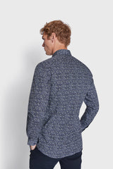 BS Saucedo Slim Fit Skjorte - Navy